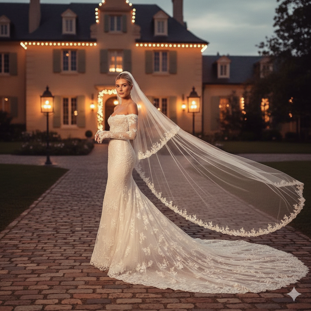 hailey bieber wedding dress
