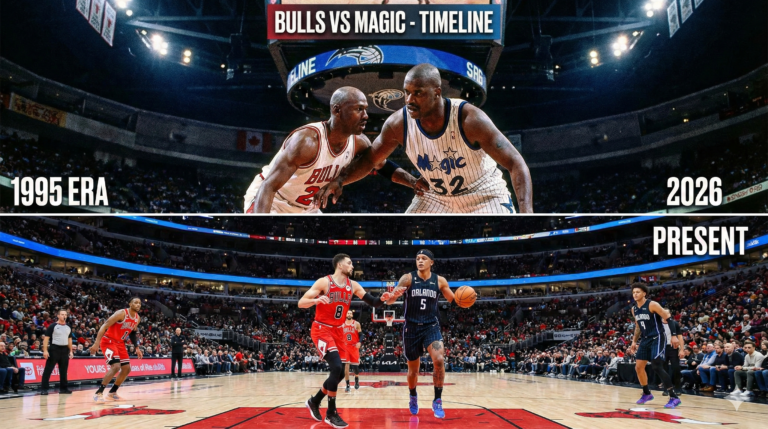 Chicago Bulls vs Orlando Magic Timeline