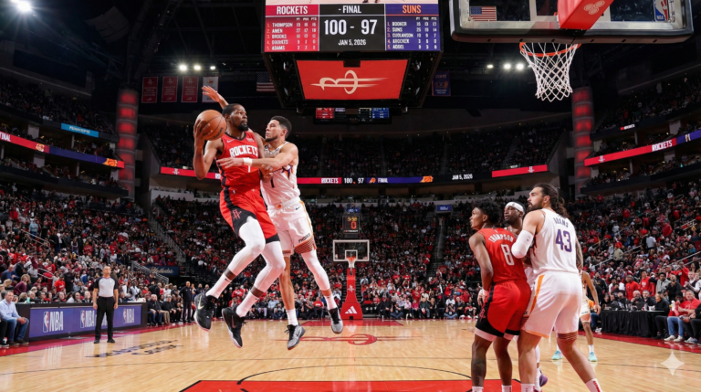 Houston Rockets vs Phoenix Suns Match Player Stats