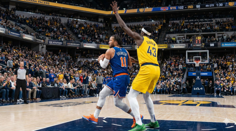 Pacers vs Knicks Match Player Stats