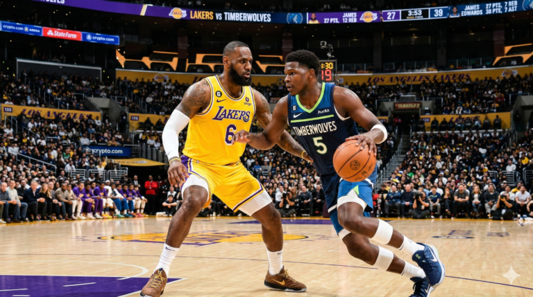 Lakers vs Timberwolves Match Player Stats
