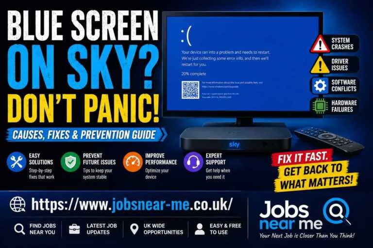 blue screen on sky