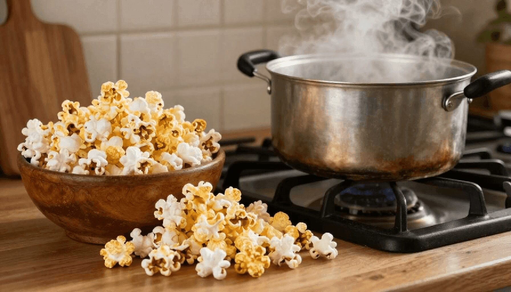 How to Make Stovetop Popcorn: Perfect Fluffy Kernels
