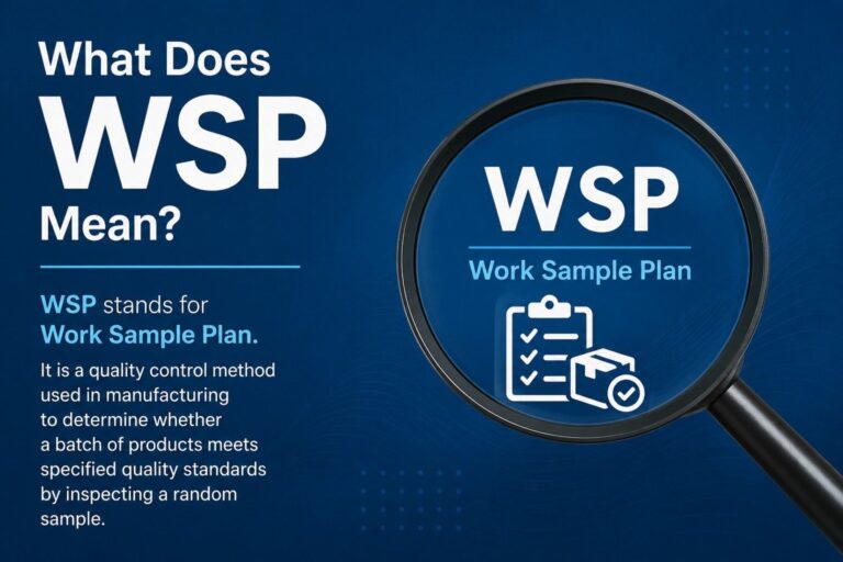 What Does WSP Mean