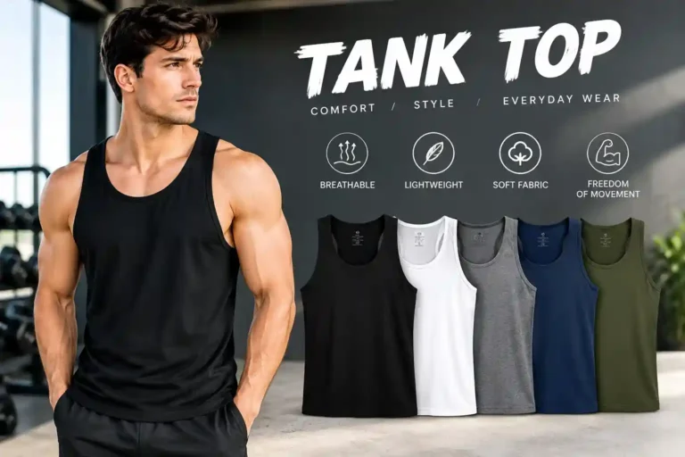 Stylish black tank top for athletic and everyday wear